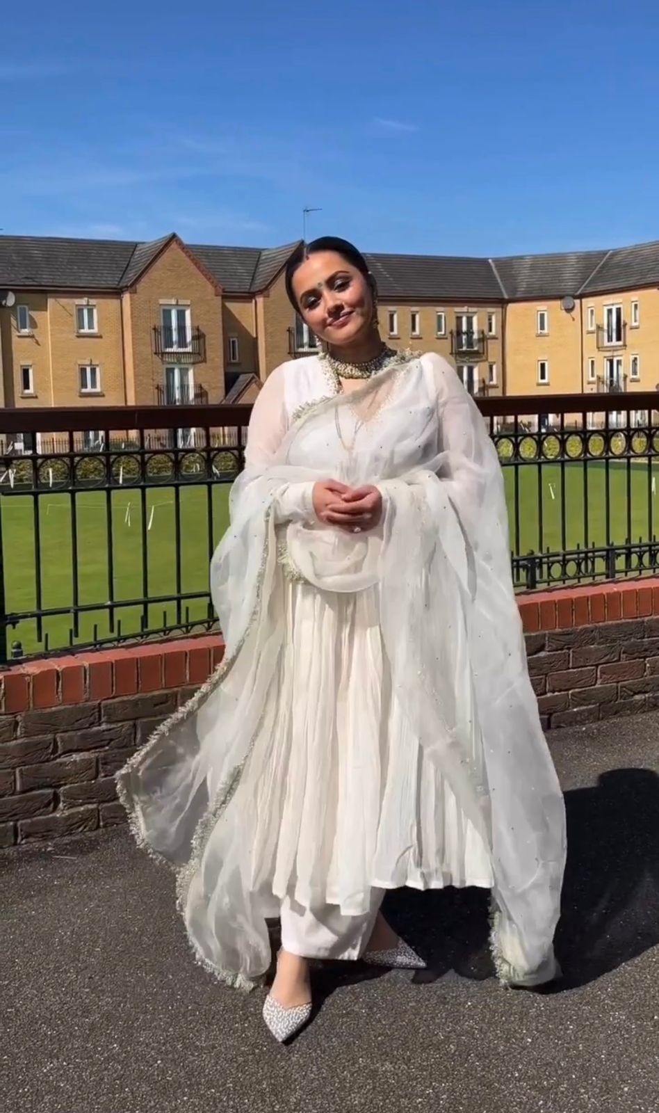 Designer Alia Cut Anarkali Gown Set